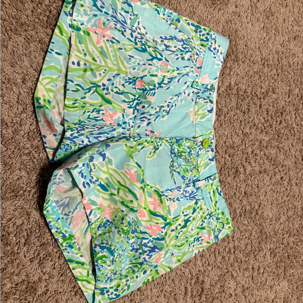 Lilly Pulitzer Multicolor Patterned Women Shorts